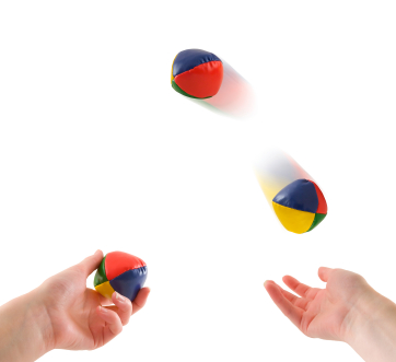 Juggling Concept